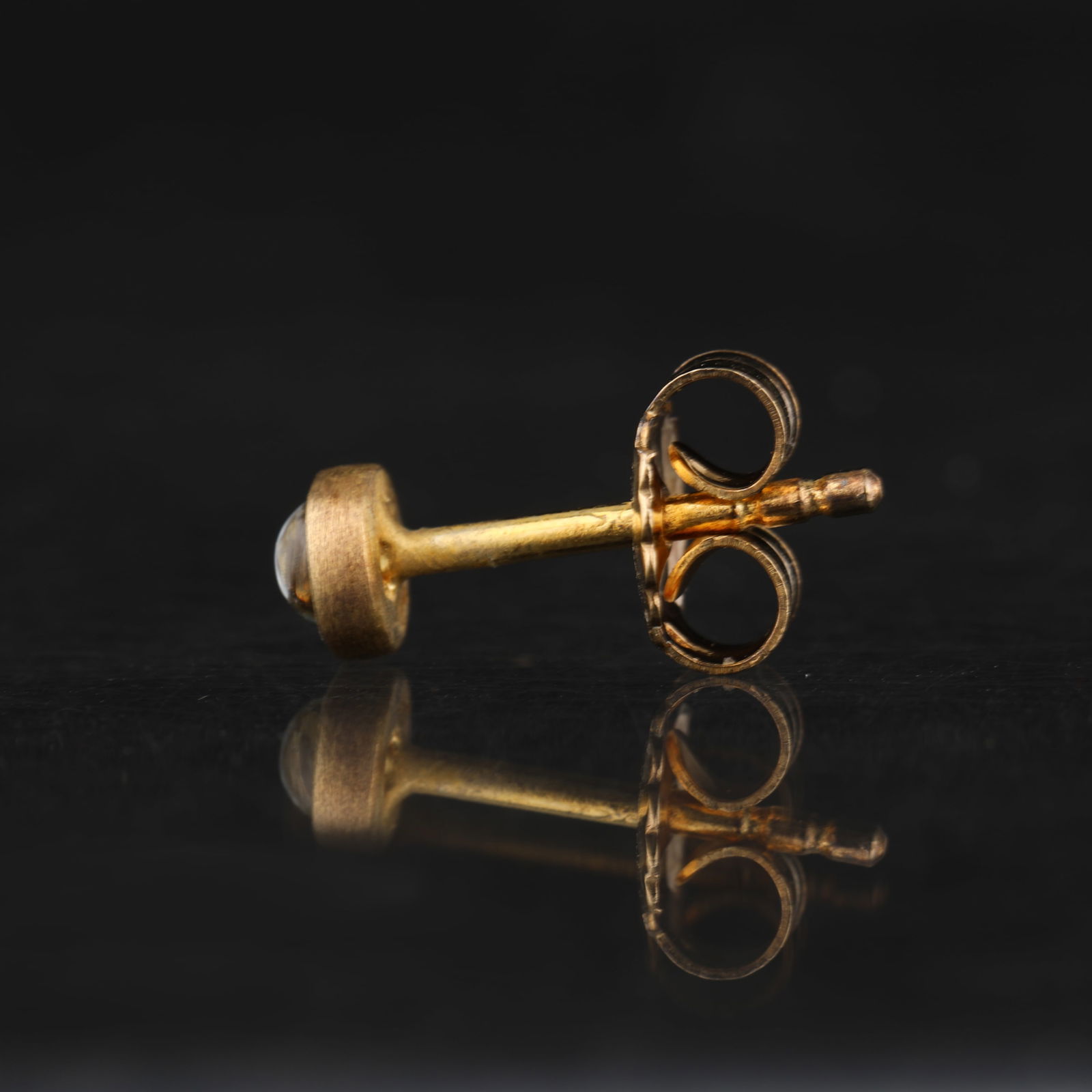 Ring: Crystal Quartz CAB Round 3.00mm - 2