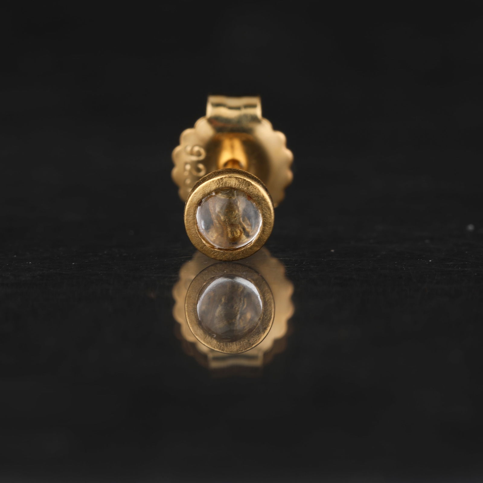 Ring: Crystal Quartz CAB Round 3.00mm - 5