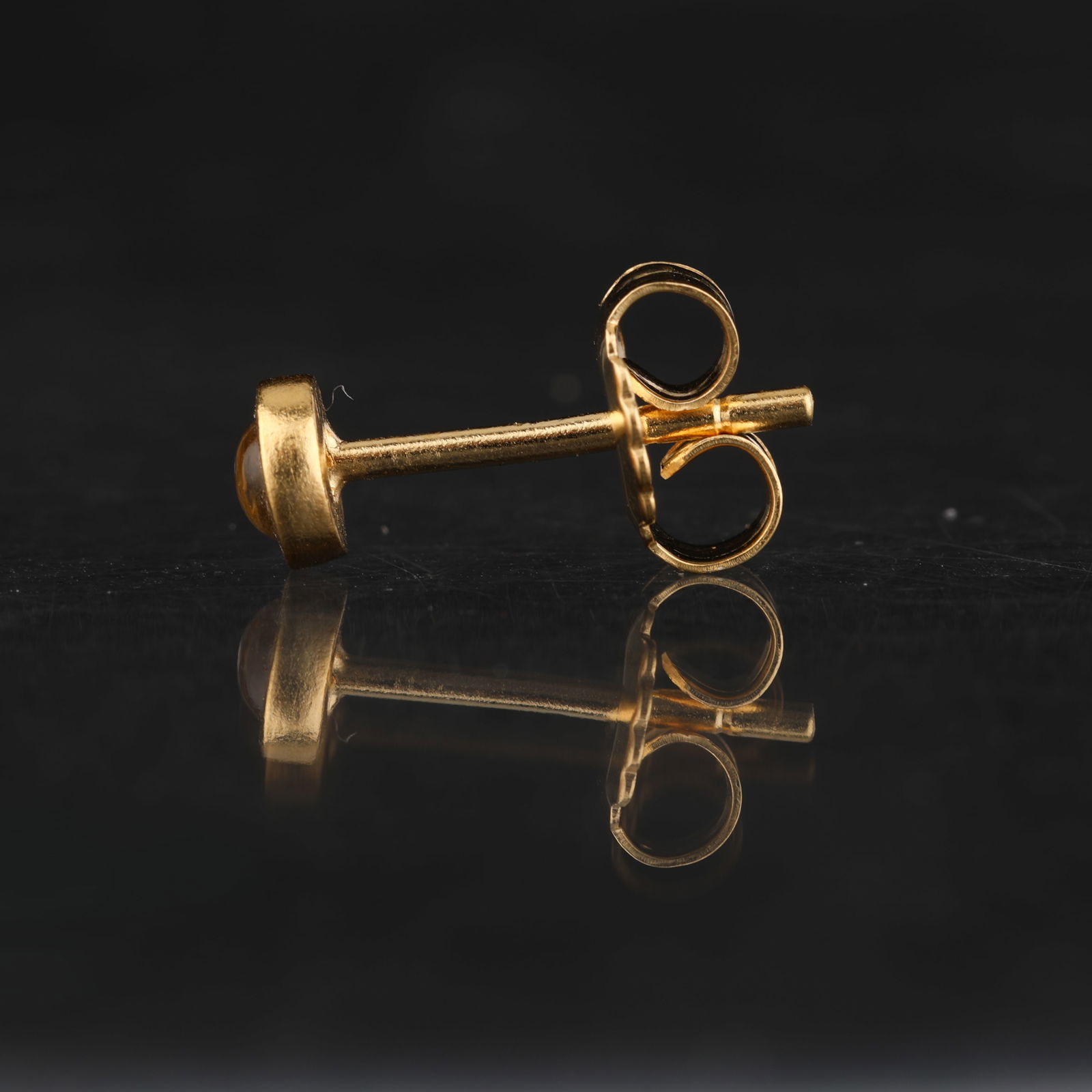 Ring: Crystal Quartz CAB Round 3.00mm - 7