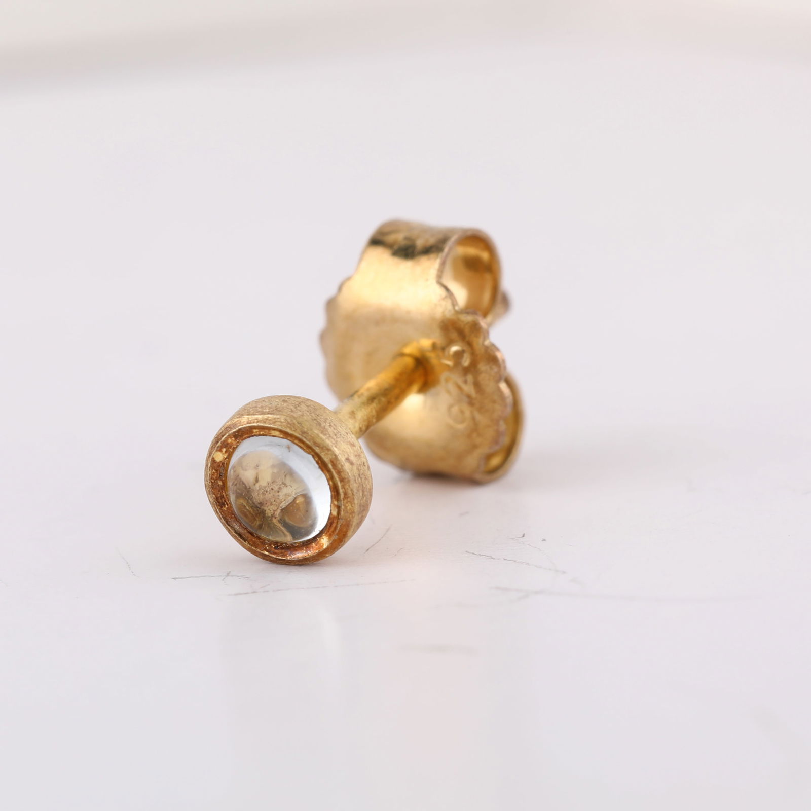 Ring: Green Amethyst Round 3.00mm - 3