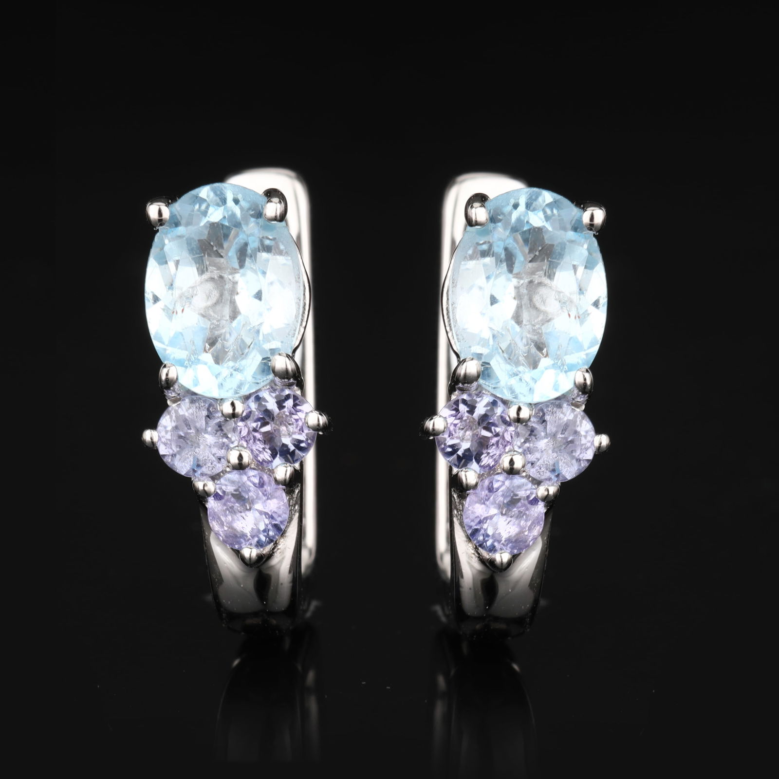 Ring: Blue Topaz Oval 8x6mm - 2