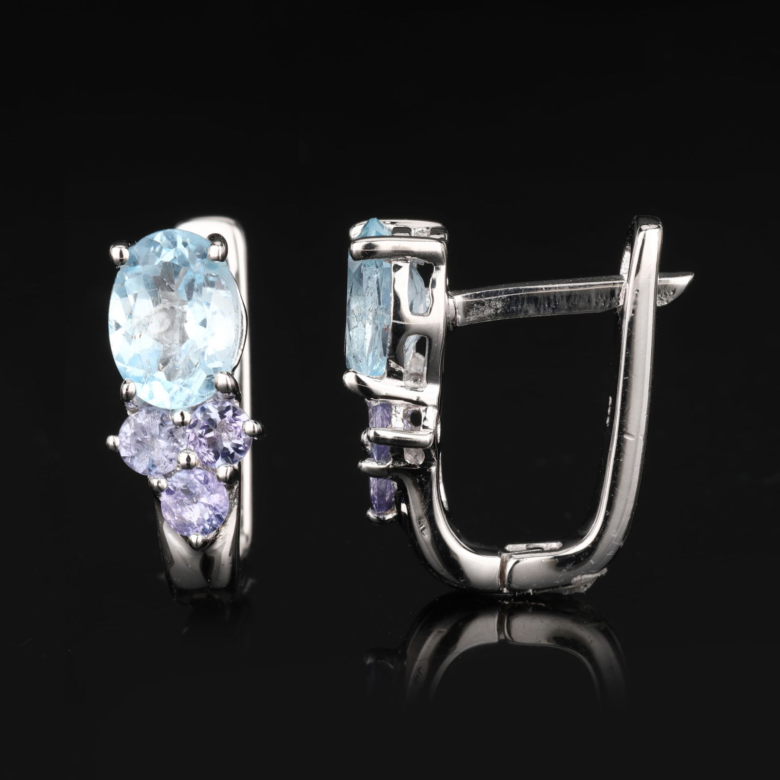 Ring: Blue Topaz Oval 8x6mm - 4