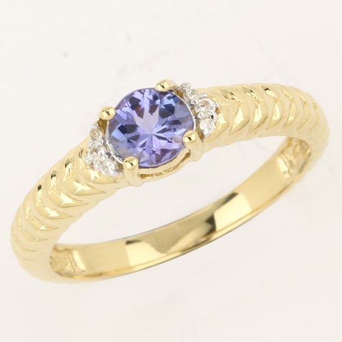 Ring: Tanzanite Round 5.00mm (1 of 1)