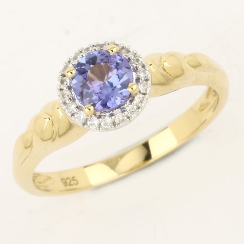 Ring: Tanzanite Round 5.00mm