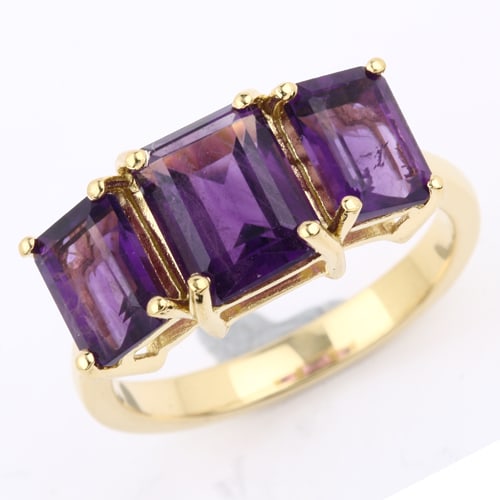 Ring: African Amethyst Octagon 9x7mm (1 of 1)