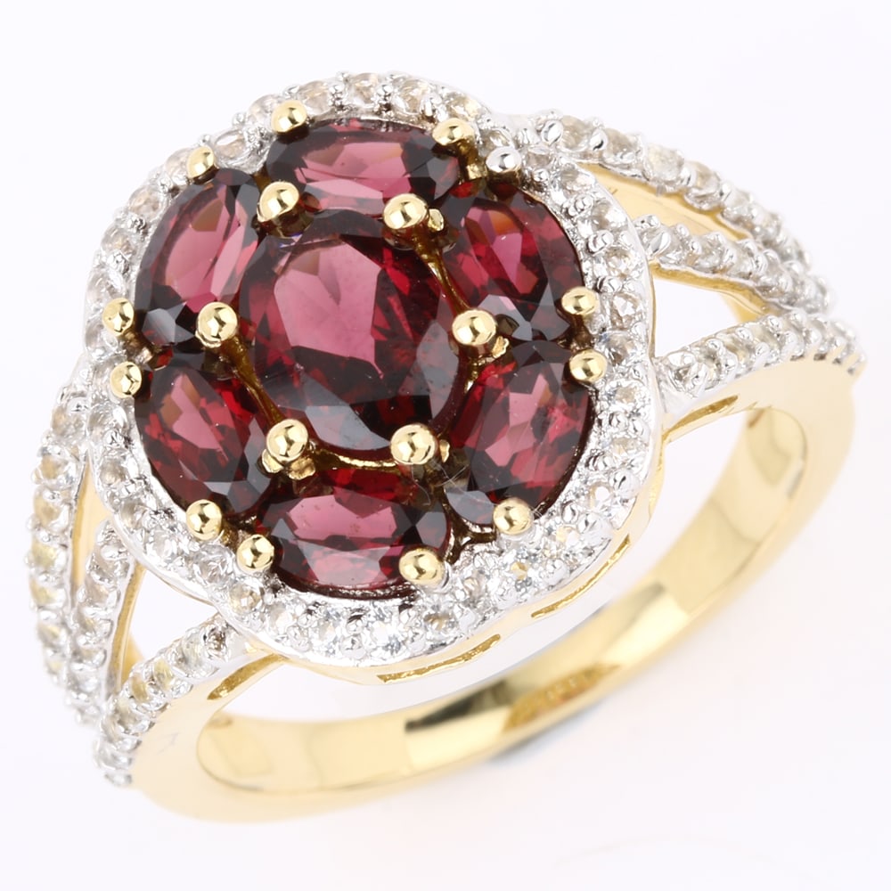 Ring: Rhodolite Oval 7x5mm (1 of 1)