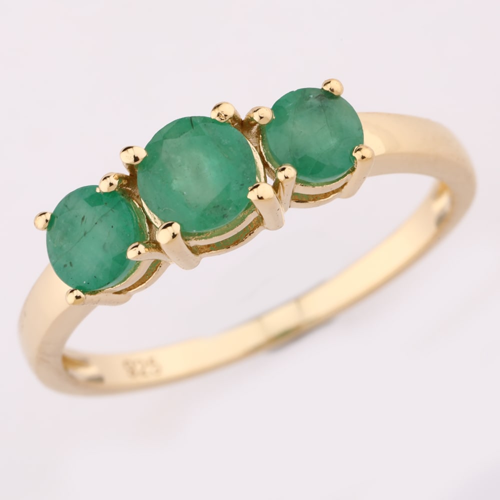 Ring: Sakota Emerald Round 5.00mm (1 of 1)