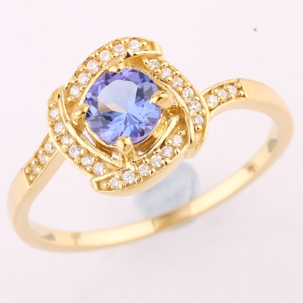 Ring: Tanzanite Round 5.00mm