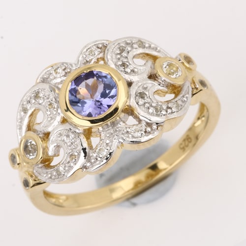 Ring: Tanzanite Round 5.00mm (1 of 1)