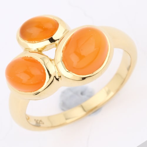 Ring: Carnelian CAB Oval 8x6mm (1 of 1)