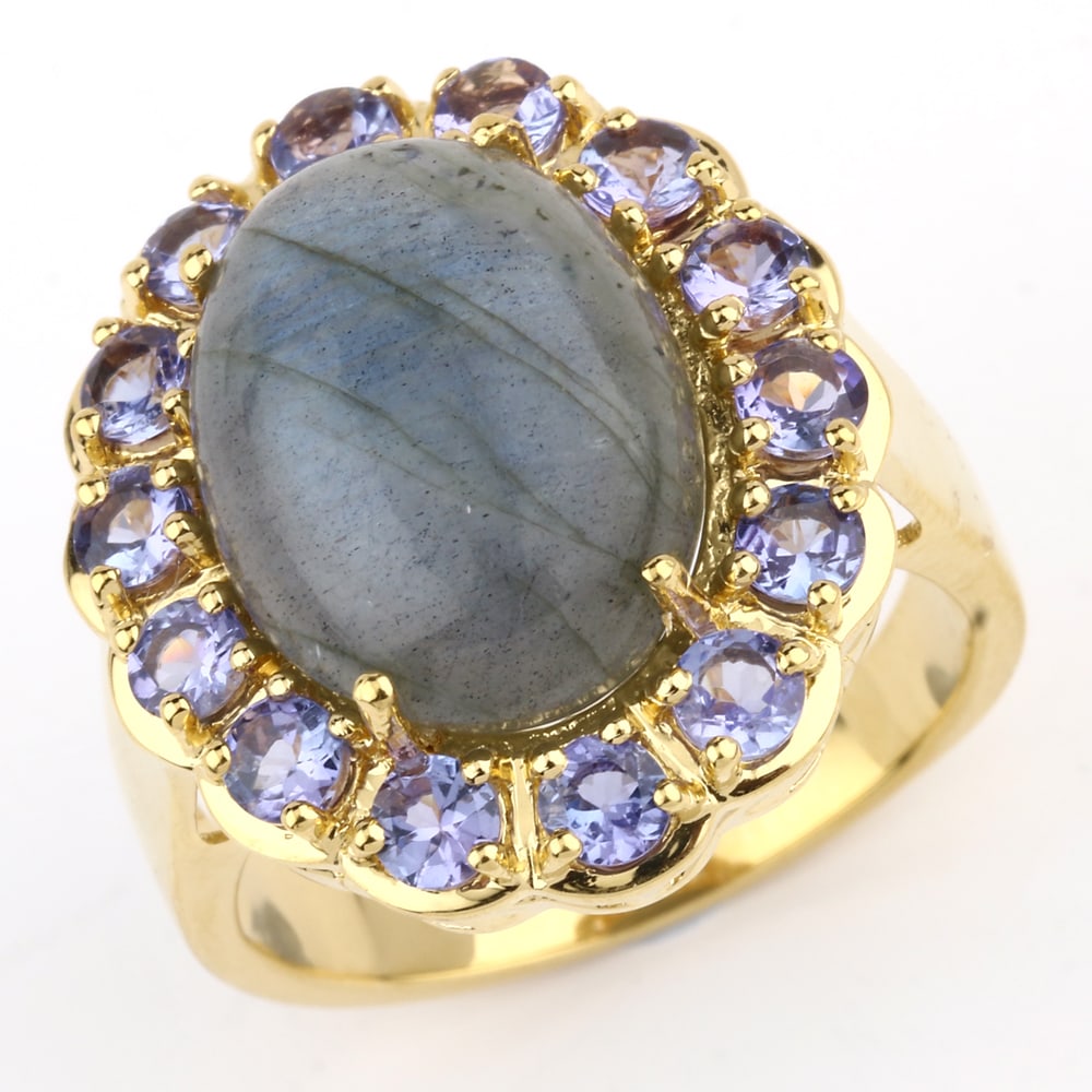 Ring: Labradorite CAB Oval 16x12mm