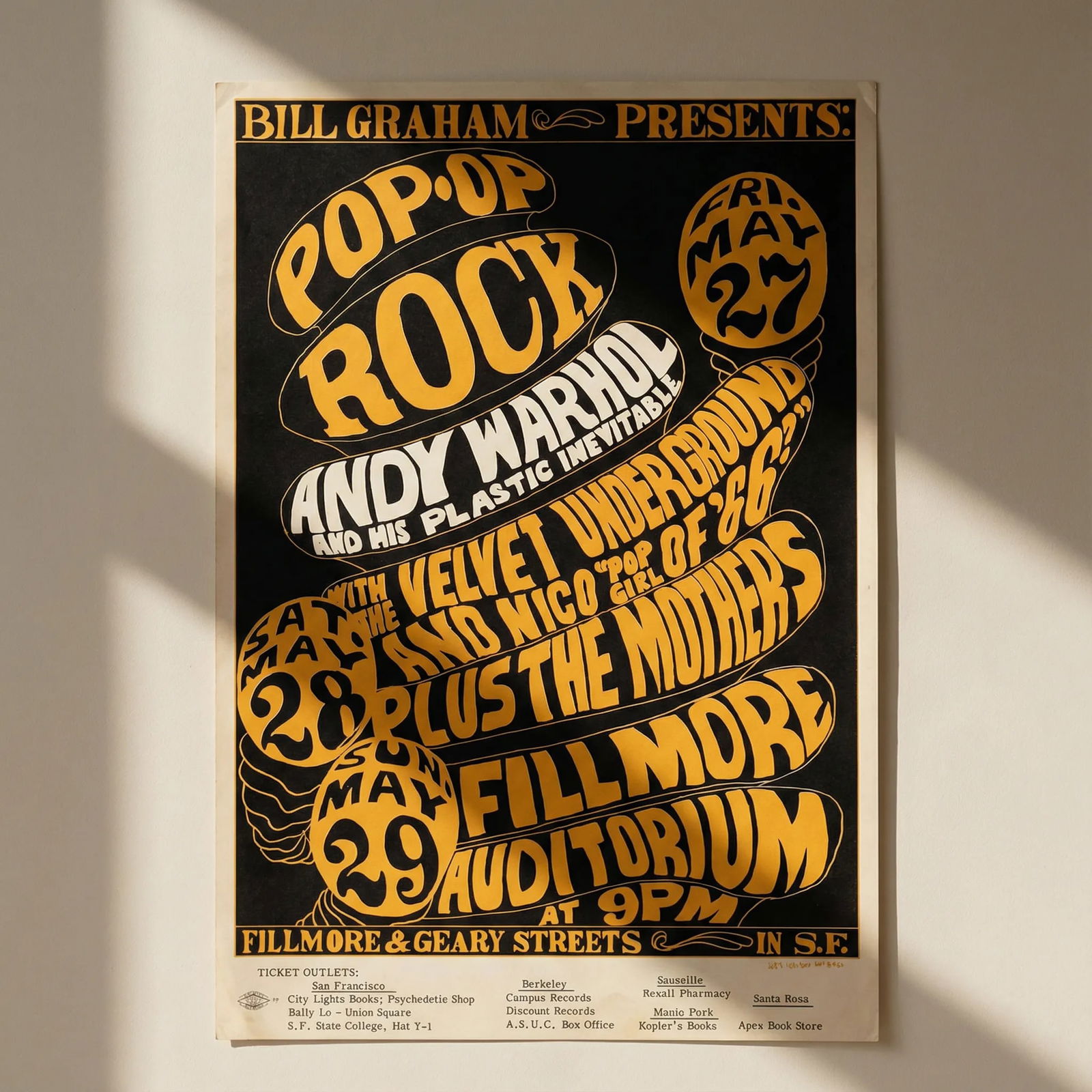 Andy Warhol Plastic Inevitable Print