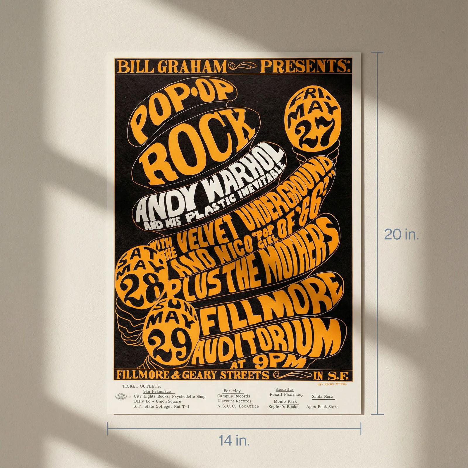 Andy Warhol Plastic Inevitable Print - 2