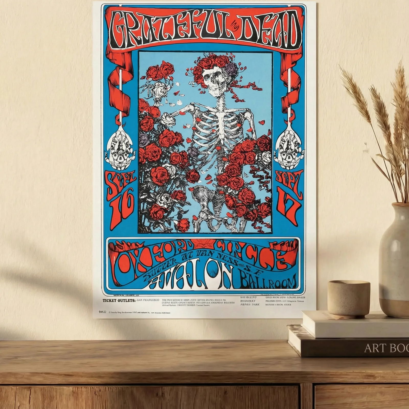 Grateful dead tour poster - 3