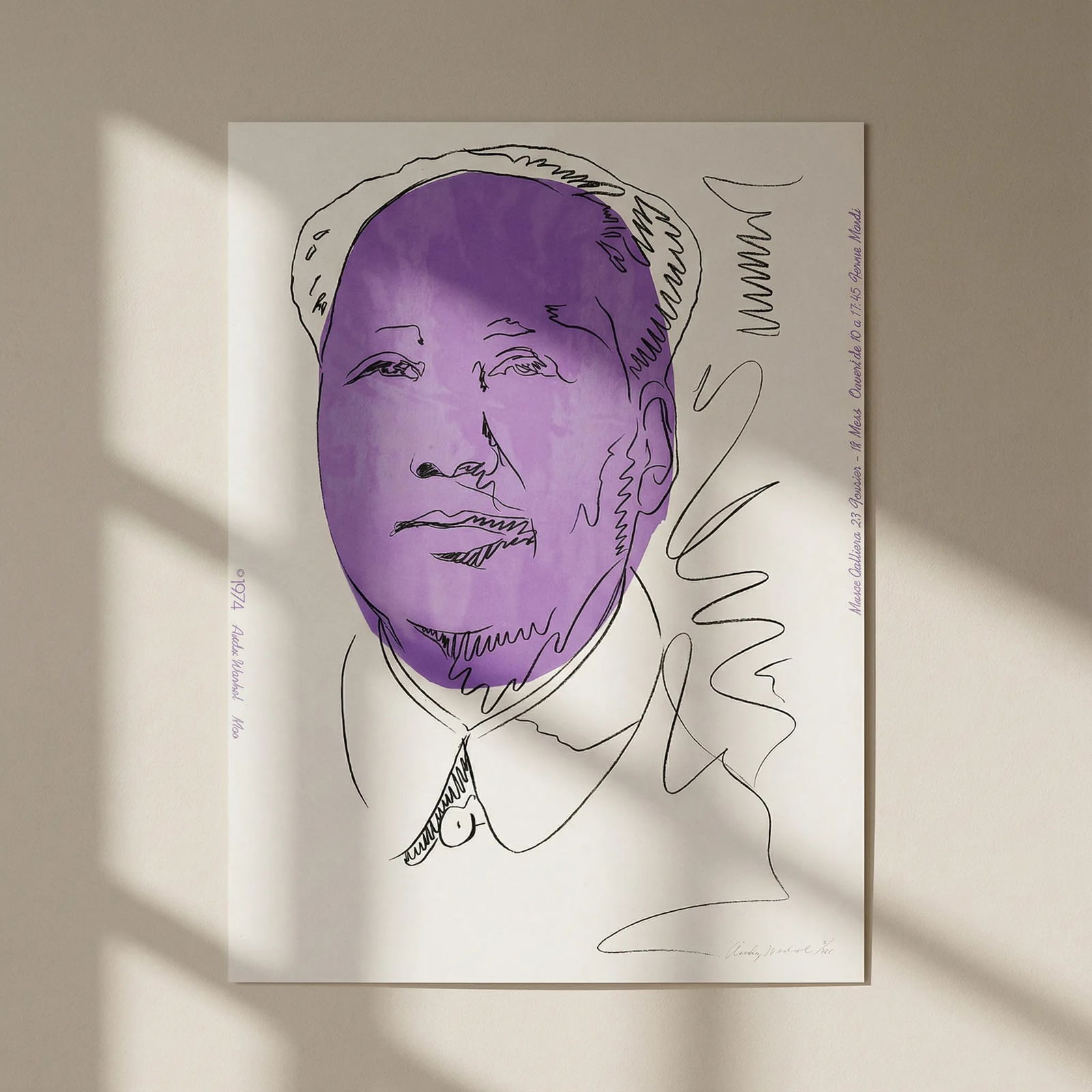 Andy Warhol Mao Poster Print (1 of 4)