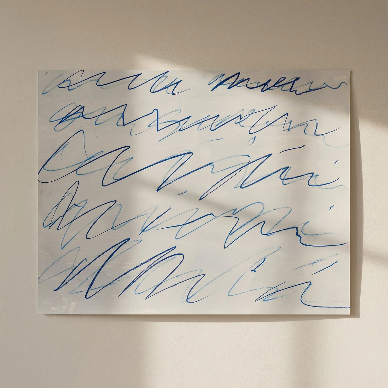 CY Twombly Roman Note Print