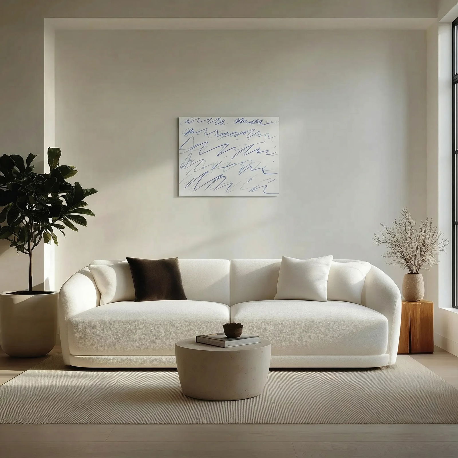 CY Twombly Roman Note Print - 3