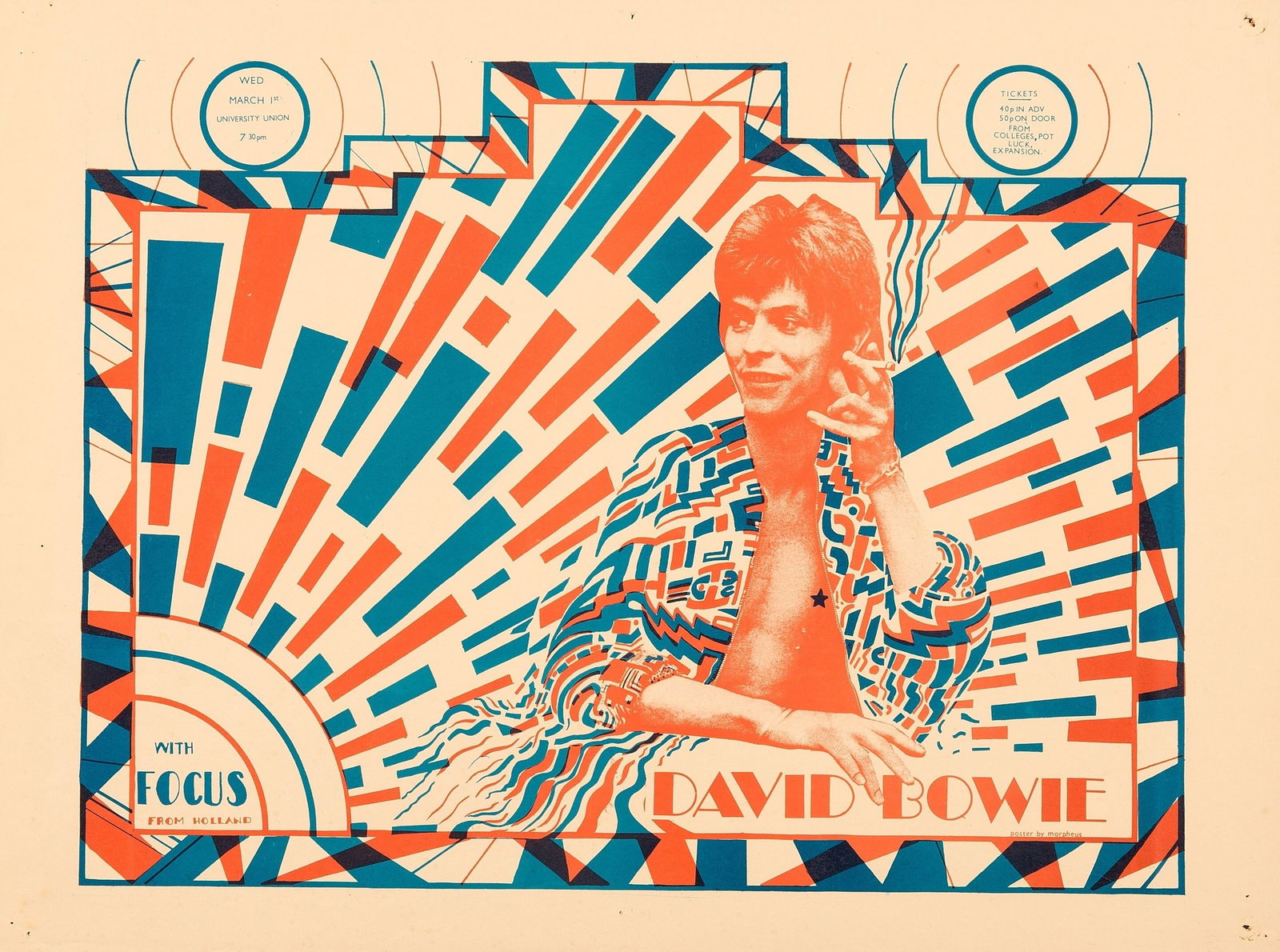 David Bowie Concert Print - 4