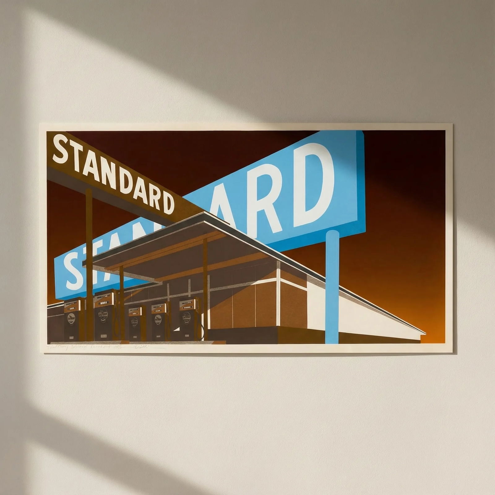 Ed Ruscha Double Standard Print (1 of 4)