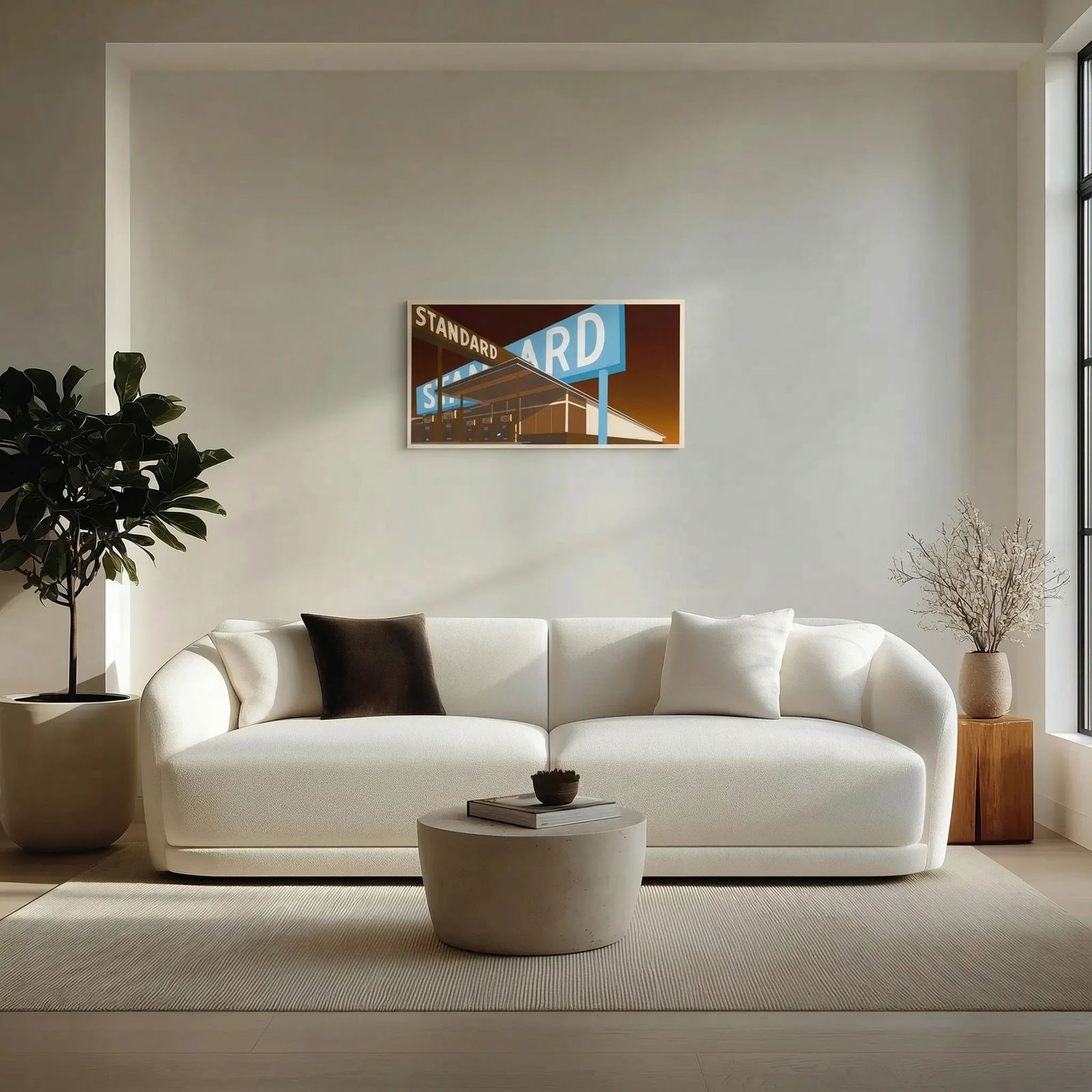 Ed Ruscha Double Standard Print - 3