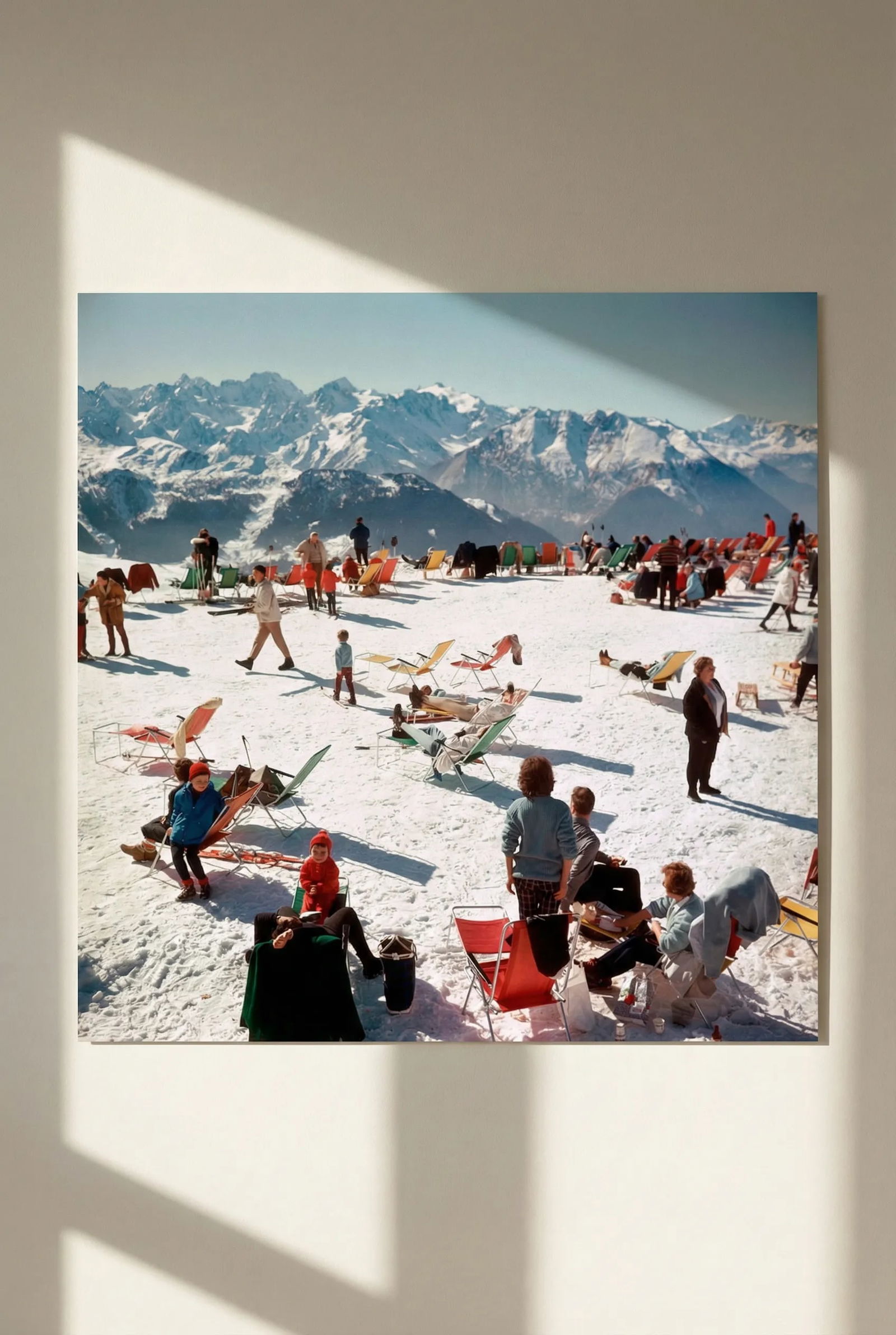 Slim Aarons Verbier Vacation Print