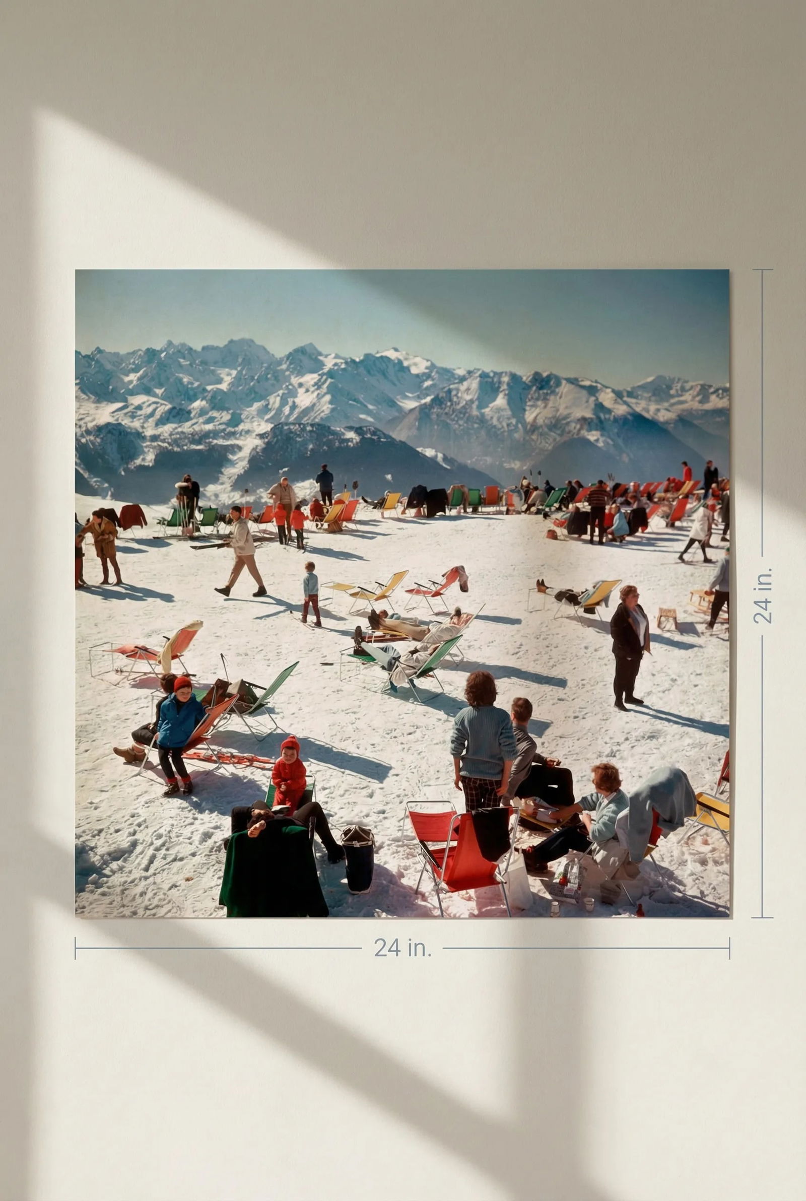 Slim Aarons Verbier Vacation Print - 2