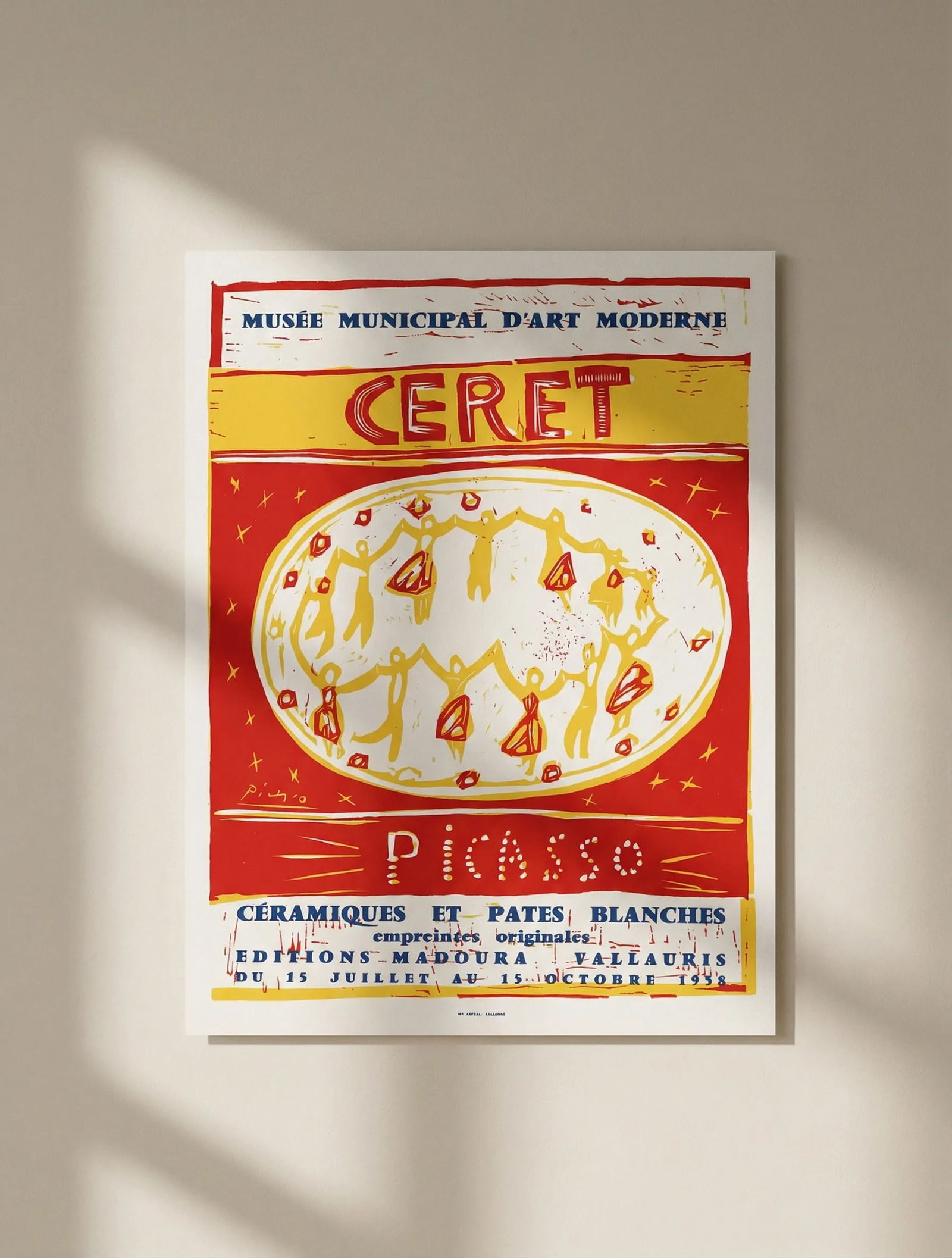 Picasso Lithograph 92 Ceret Art in posters (1 of 4)