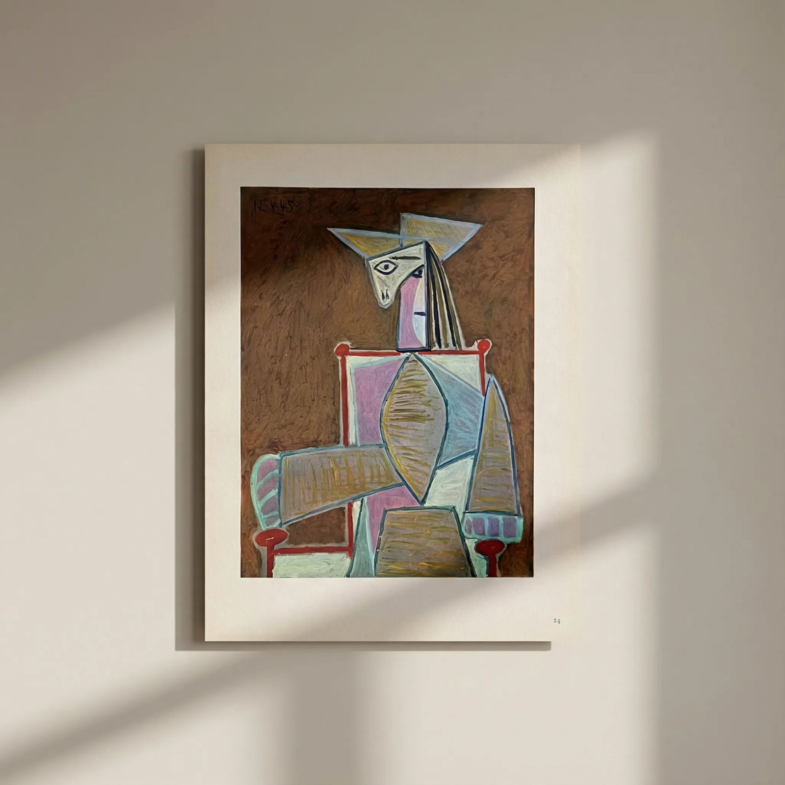 Picasso Heliogravure 24 Figure 1946: Title: Picasso Heliogravure 24 Figure 1946 Description: Artist: Pablo Picasso Title: Figure Medium: Heliogravure 24 Marks: Not signed, not numbered Paper Size: 10.50 x 8.50 inch Printed: 1946 on vellu