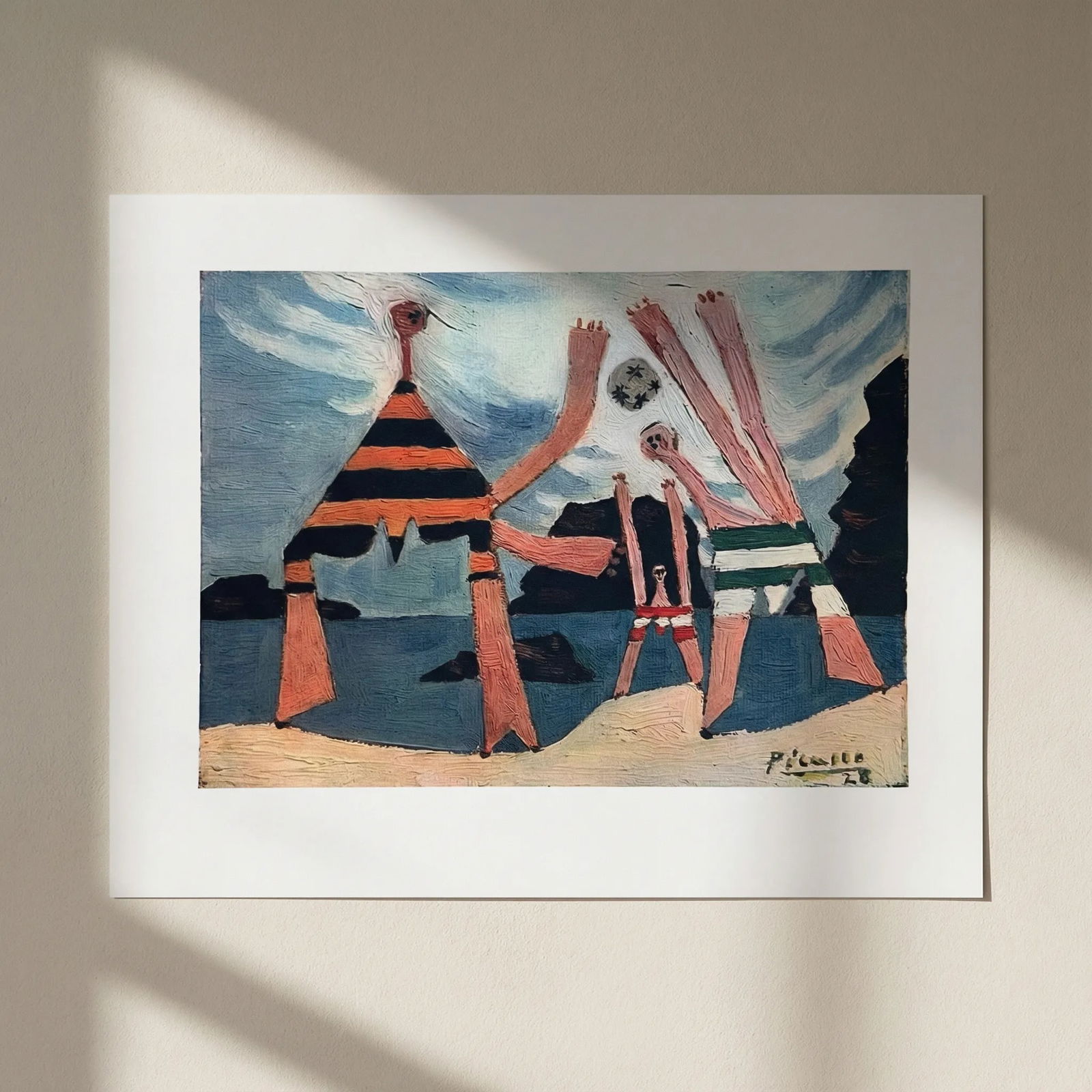 Picasso HelioGravure 11 Dinard 1946: Title: Picasso HelioGravure 11 Dinard 1946 Description: Artist: Pablo Picasso Title: Dinard Medium: Heliogravure 11 Marks: Signed in plate, not numbered Paper Size: 10.50 x 8.50 inch Printed: 1946 on