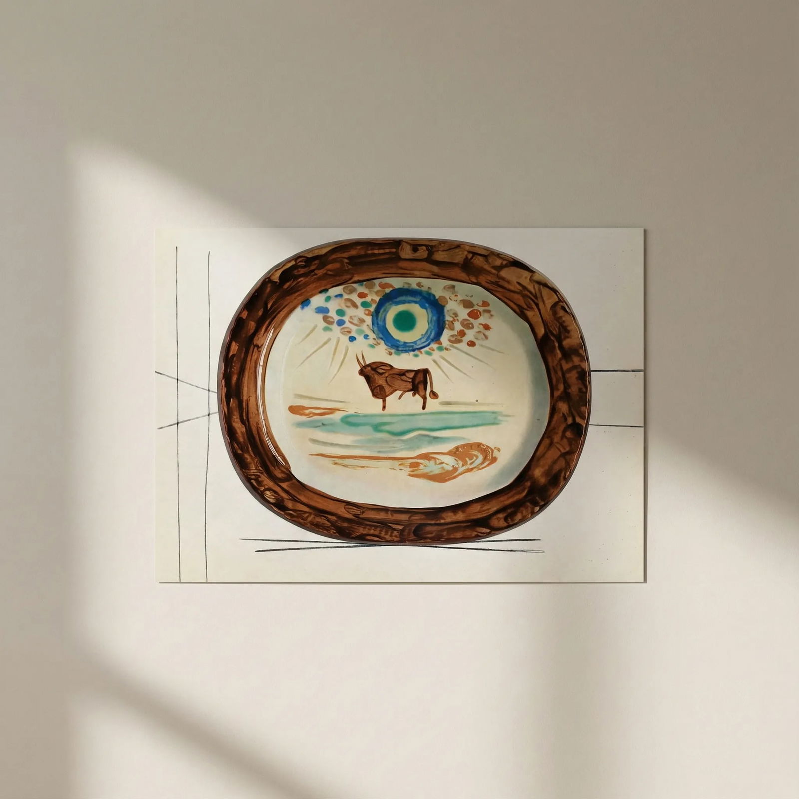 1950 Pablo Picasso Ceramics by Picasso 1: Title: 1950 Pablo Picasso Ceramics by Picasso 1 Description: Artist: Pablo Picasso Country: Spain Title: Ceramics by Picasso 1 Medium: Offset Lithograph Marks: Not signed, not numbered Paper size: Vel