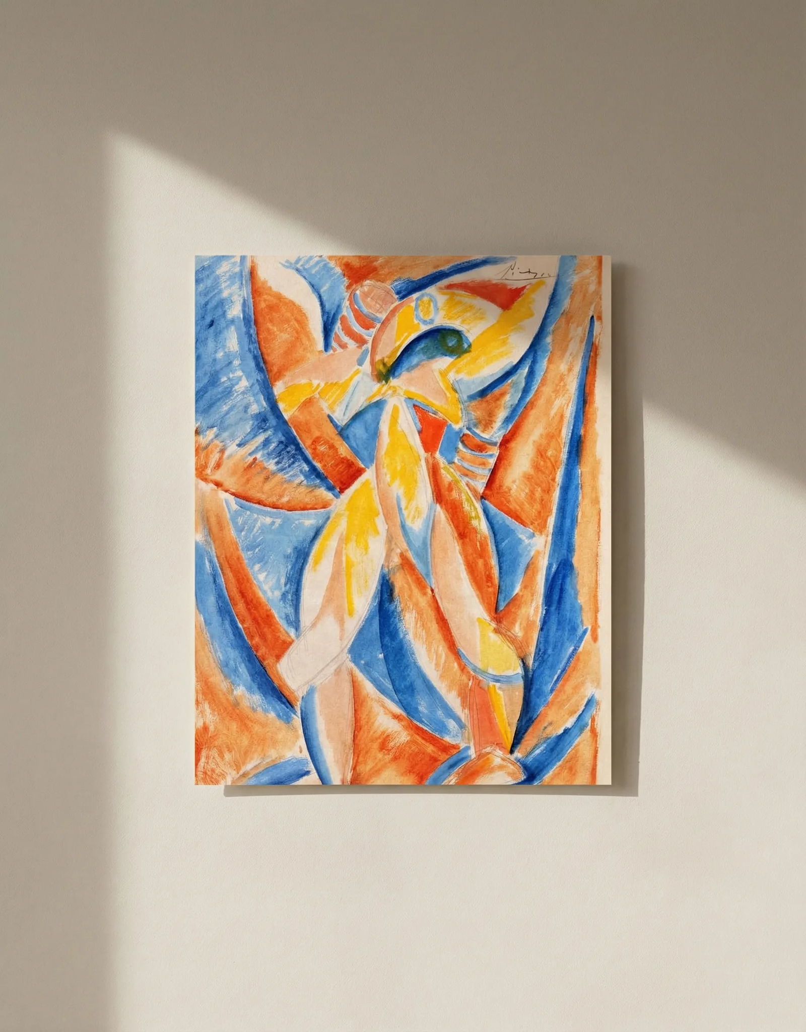 Picasso Study for standing nude Giclee Numbered Edition: Title: Picasso Study for standing nude Giclee Numbered Edition Description: Artist: Pablo Picasso Title:Study for standing nude Medium: Giclee Marks: L.E numbered Paper size: watercolor paper 19 x 13