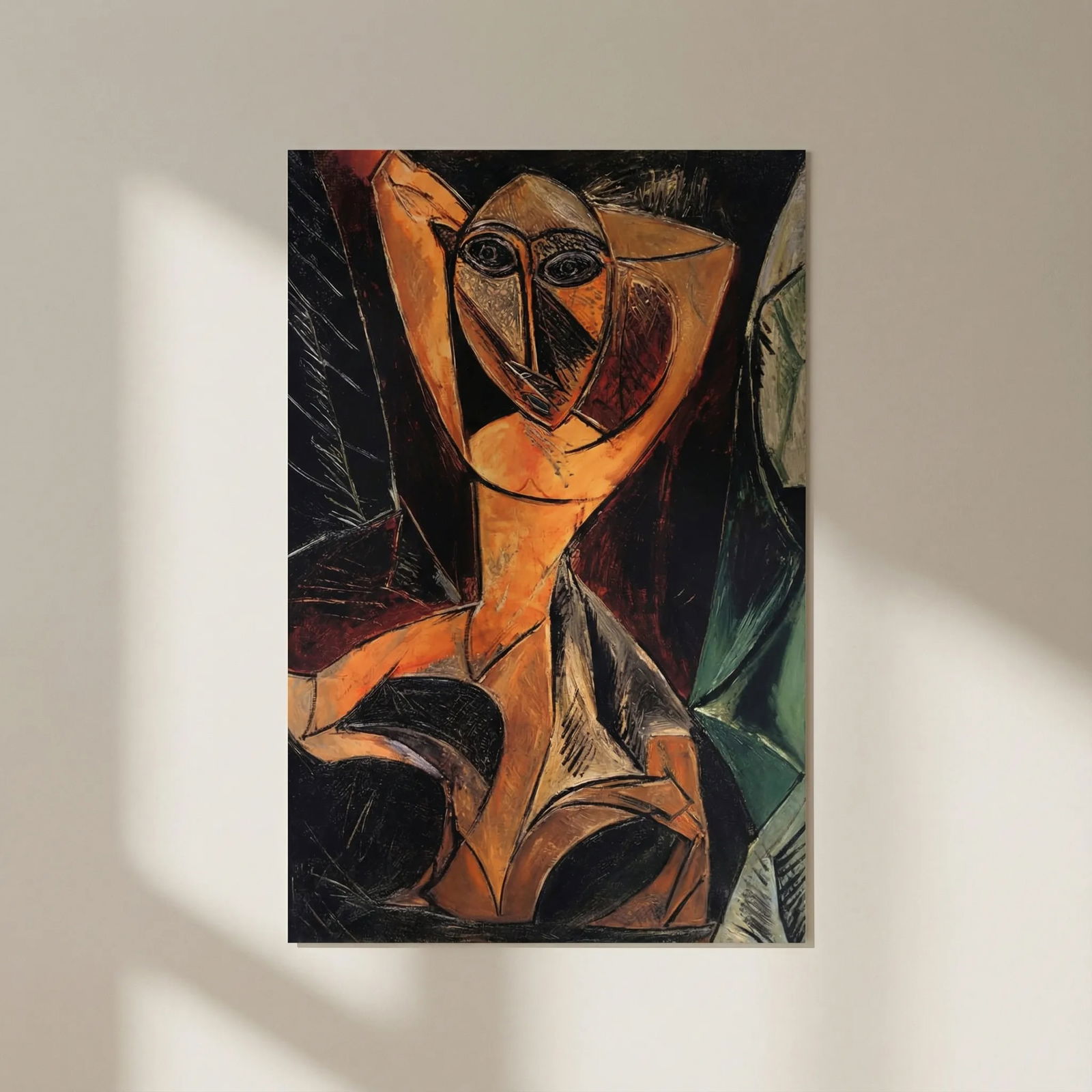 Picasso Nude with raised arms Giclee Numbered Edition: Title: Picasso Nude with raised arms Giclee Numbered Edition Description: Artist: Pablo Picasso Title: Nude with raised arms Medium: Giclee Marks: L.E numbered Paper size: watercolor paper 19 x 13 inc