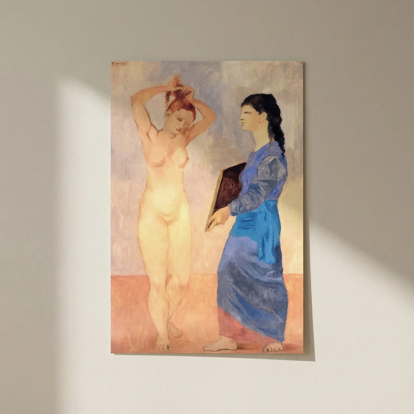 Picasso La toilette Giclee Numbered Edition: Title: Picasso La toilette Giclee Numbered Edition Description: Artist: Pablo Picasso Title: La toilette Medium: Giclee Marks: L.E numbered Paper size: watercolor paper 19 x 13 inch Printed: 2002 by F