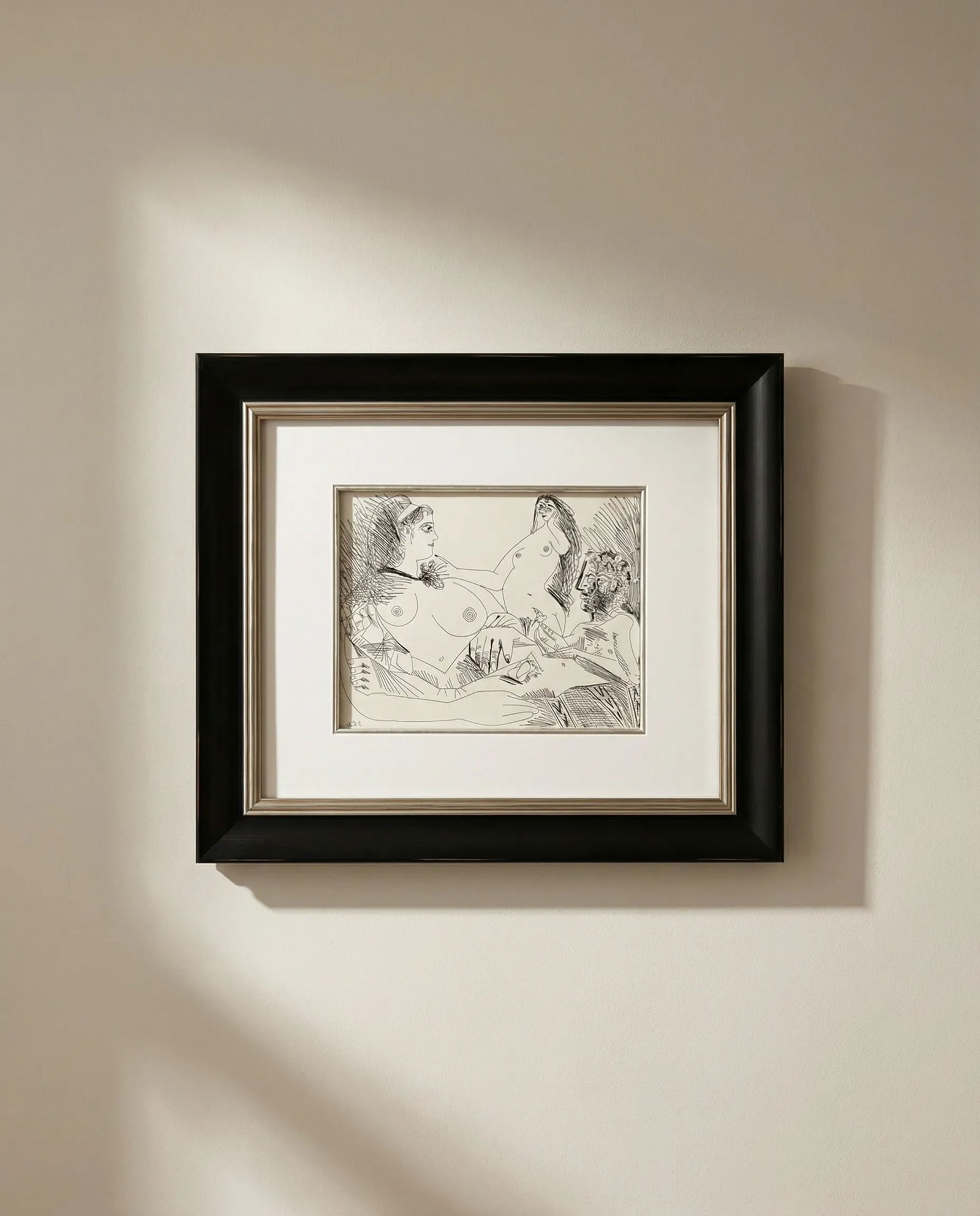 Picasso Gravure Apollinaire Les onze mille verges 11 Framed (1 of 3)