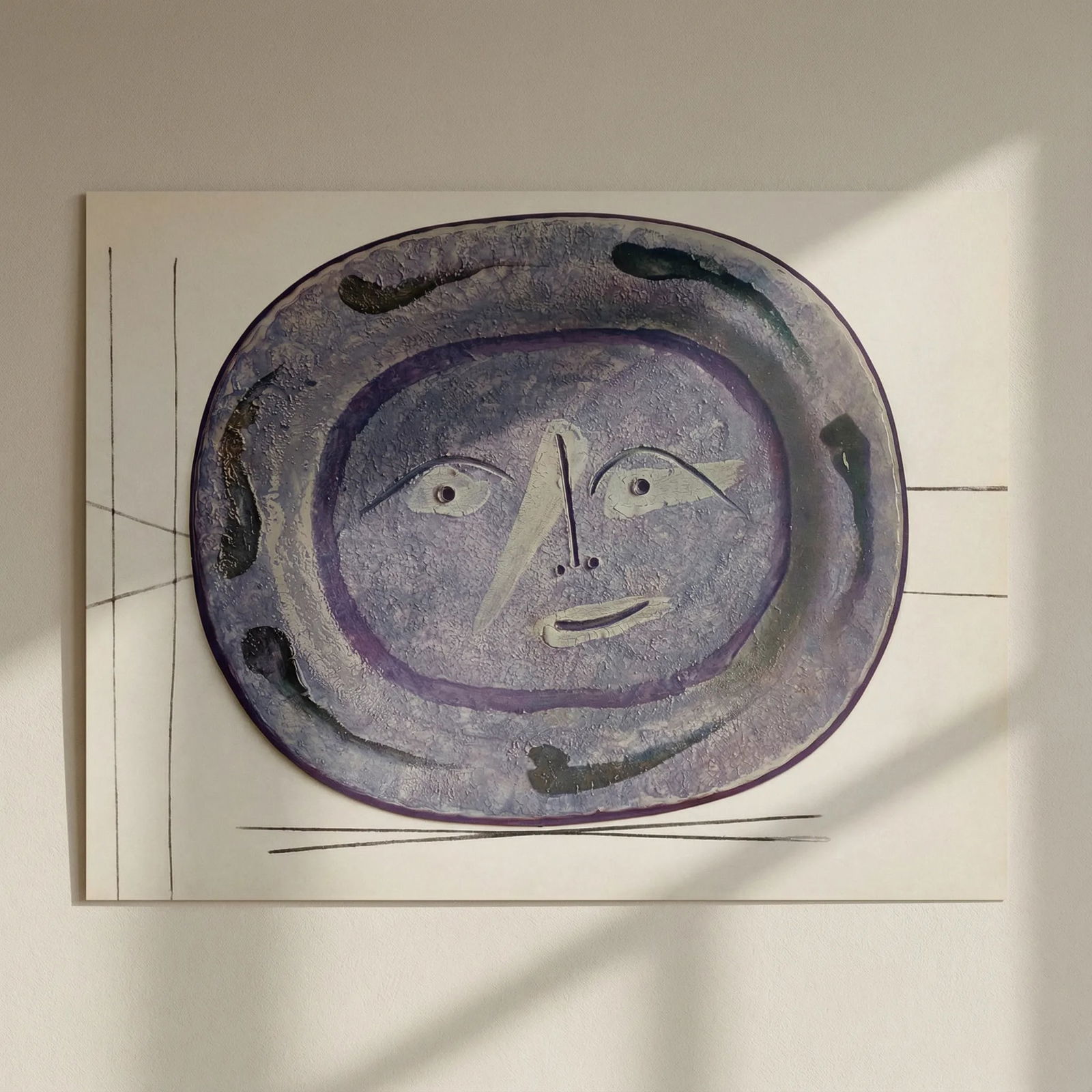 1950 Pablo Picasso Ceramics by Picasso 12: Title: 1950 Pablo Picasso Ceramics by Picasso 12 Description: Artist: Pablo Picasso Country: Spain Title: Ceramics by Picasso 12 Medium: Offset Lithograph Marks: Not signed, not numbered Paper size: V