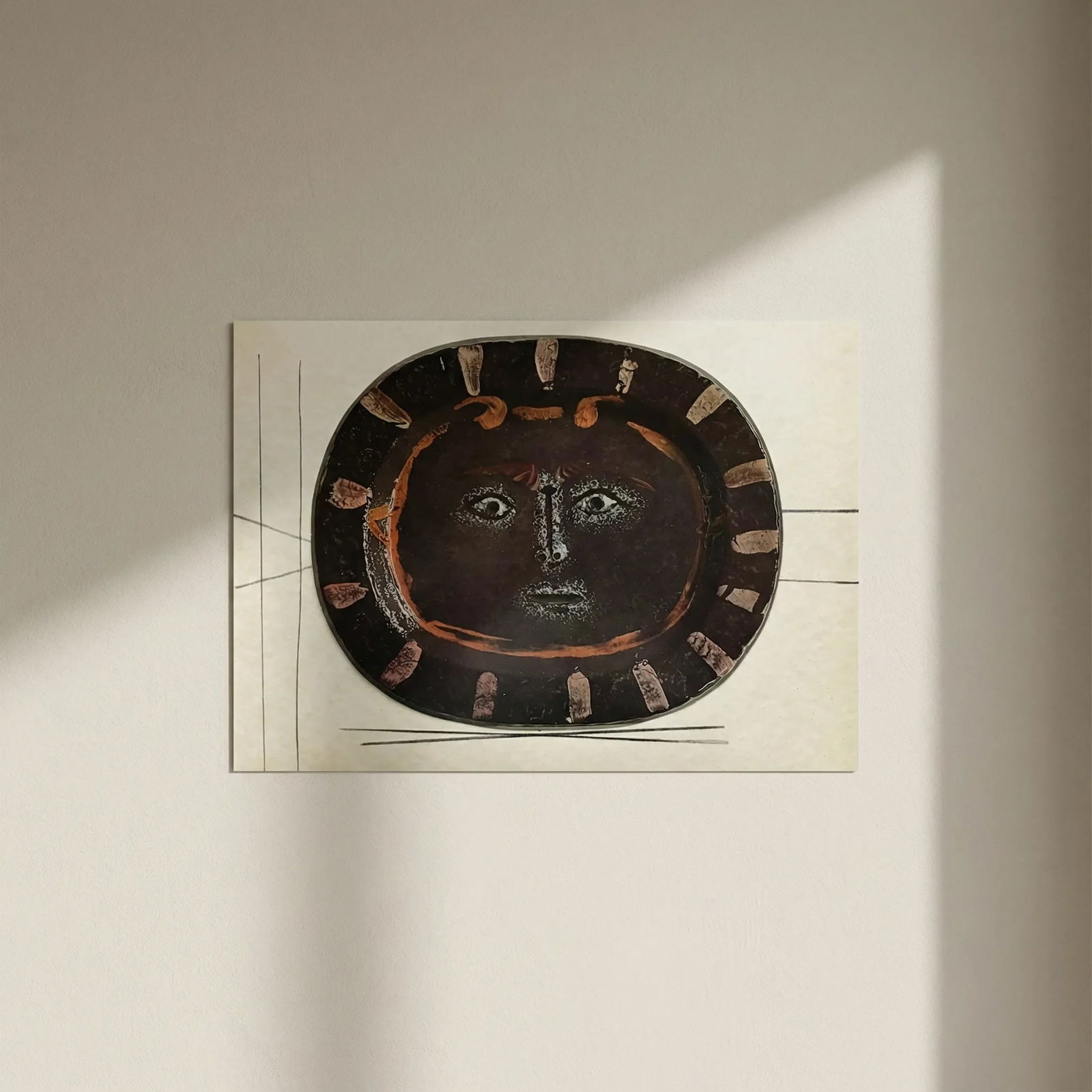 1950 Pablo Picasso Ceramics by Picasso 11: Title: 1950 Pablo Picasso Ceramics by Picasso 11 Description: Artist: Pablo Picasso Country: Spain Title: Ceramics by Picasso 11 Medium: Offset Lithograph Marks: Not signed, not numbered Paper size: V