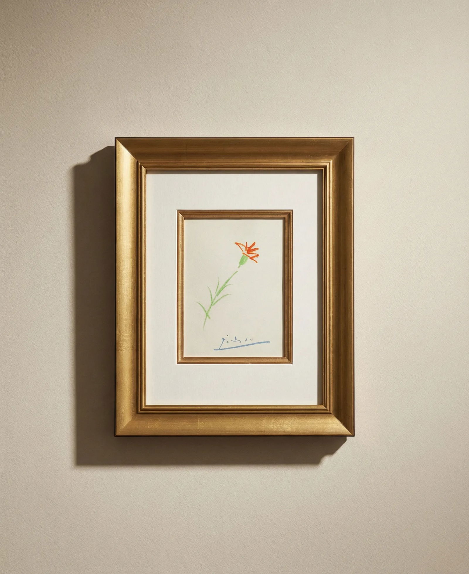 Pablo Picasso Framed Lithograph 69 The Booded 1968: Title: Pablo Picasso Framed Lithograph 69 The Booded 1968 Description: Title: The Blooded Artist: Pablo Picasso Country: Spain Medium: Lithograph - 69 Marks: Signed in plate, not numbered Paper Size: