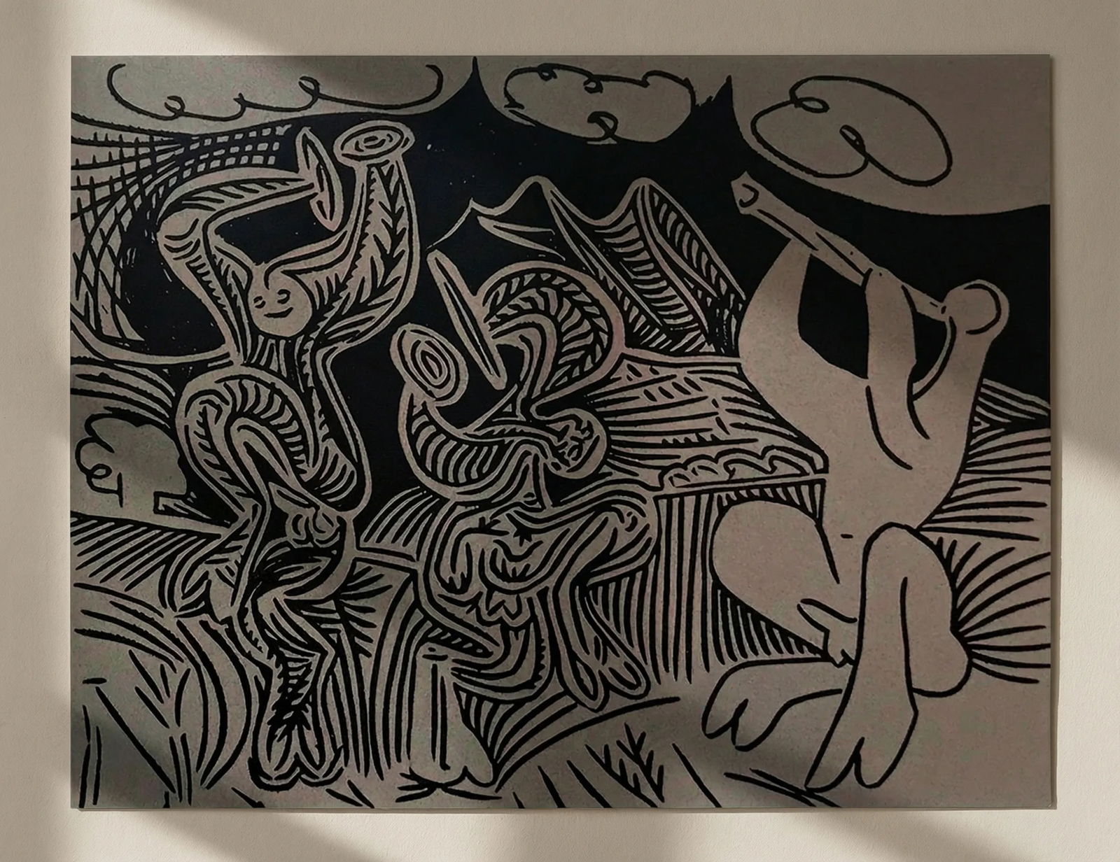 Picasso 36 Danseuses et Musicien: Title: Picasso 36 Danseuses et Musicien Description: Artist: Pablo Picasso Country: Spain Title: Danseuses et Musicien Medium: Multichrome - 36 Marks: Not signed, not numbered Paper size 12.50 x 15 in