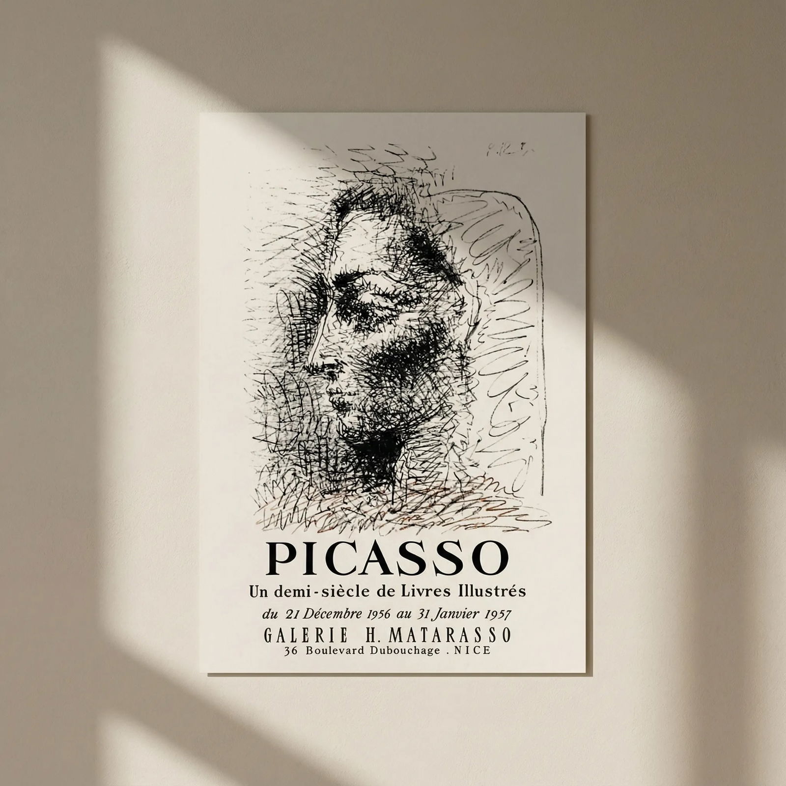 Picasso Lithograph 82 Half Siecle Livres Illustrees 1959: Title: Picasso Lithograph 82 Half Siecle Livres Illustrees 1959 Description: Title: Un-demi siecle de livres illustrees Artist: Pablo Picasso Country: Spain Medium: Lithograph - 82 Paper size: 12.50 X