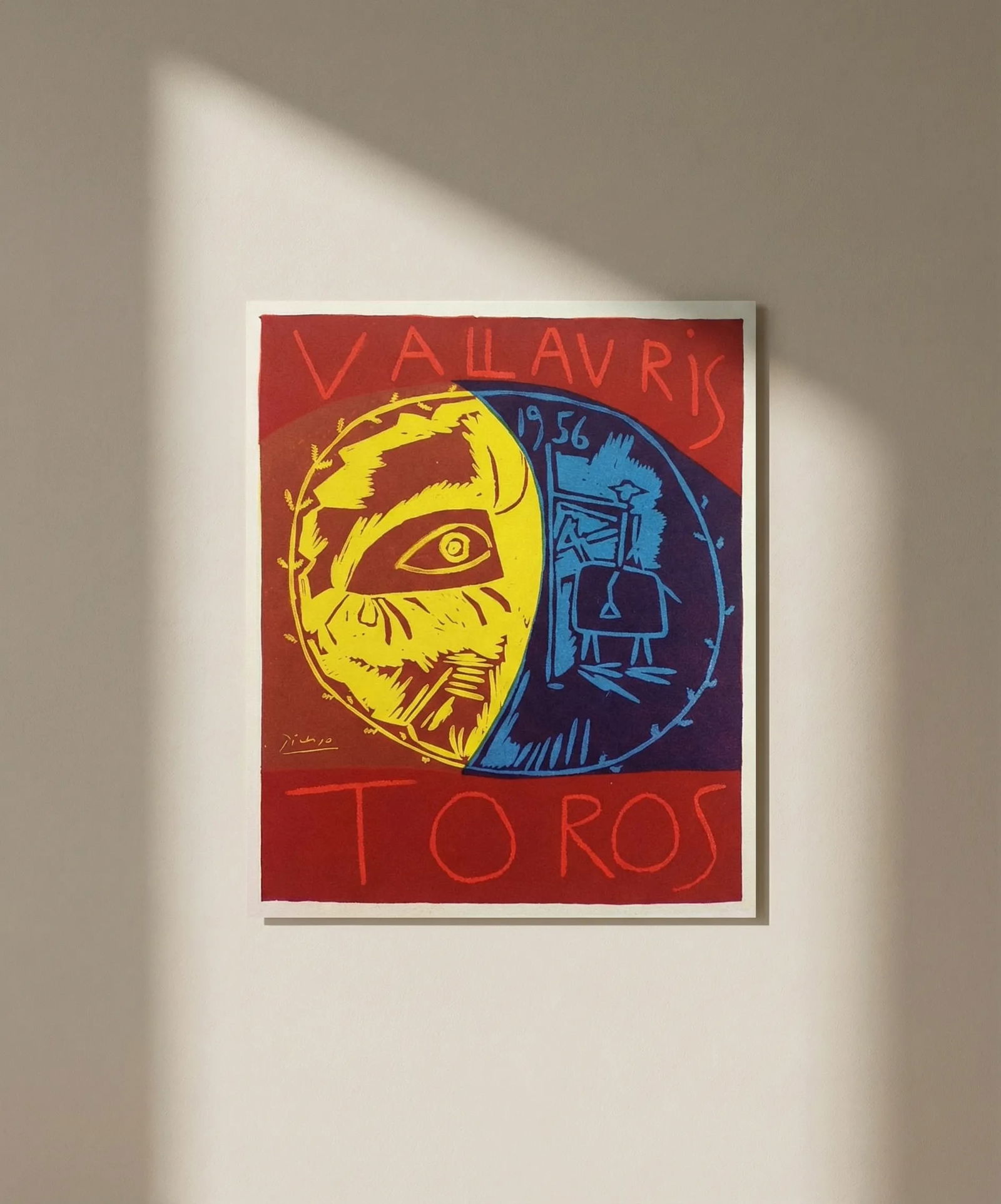 Picasso Lithograph 79 Toros Vallaris Mourlot 1959: Title: Picasso Lithograph 79 Toros Vallaris Mourlot 1959 Description: Title: Toros Vallaris Artist: Pablo Picasso Country: Spain Medium: Lithograph - 79 Paper size: 12.50 X 9.50 inch Printed: 1959 by