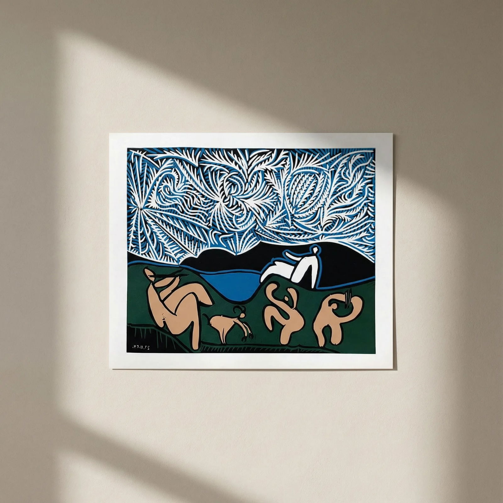 Picasso 28 Bacchanale dated 27-11-59 (1 of 4)