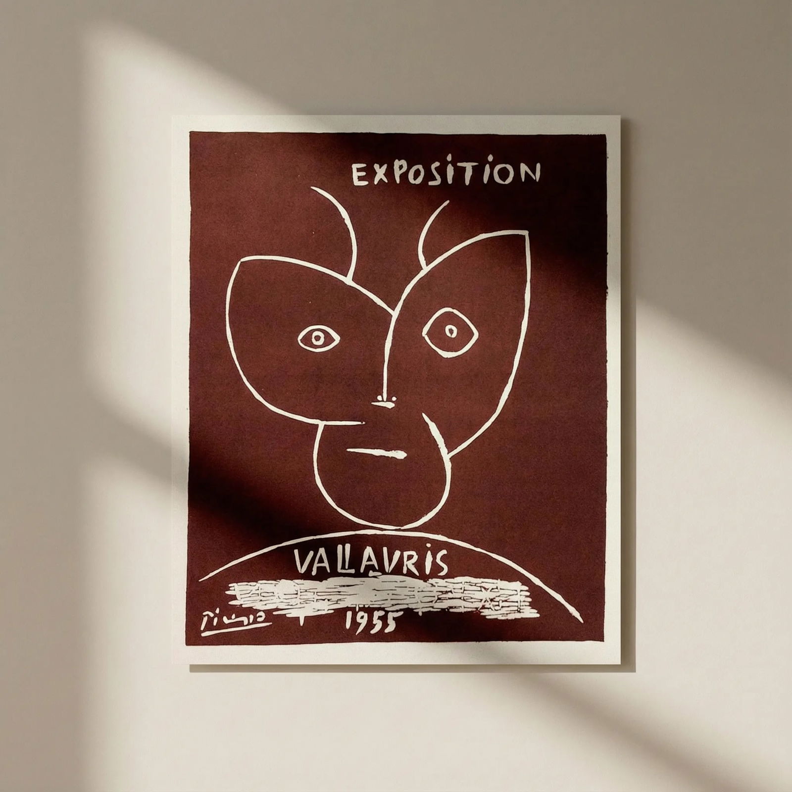 Picasso Lithograph 76 Expo Vallaris 1955 Mourlot: Title: Picasso Lithograph 76 Expo Vallaris 1955 Mourlot Description: Title: Exposition Vallaris 1955 Artist: Pablo Picasso Country: Spain Medium: Lithograph - 76 Paper size: 12.50 X 9.50 inch Printed: