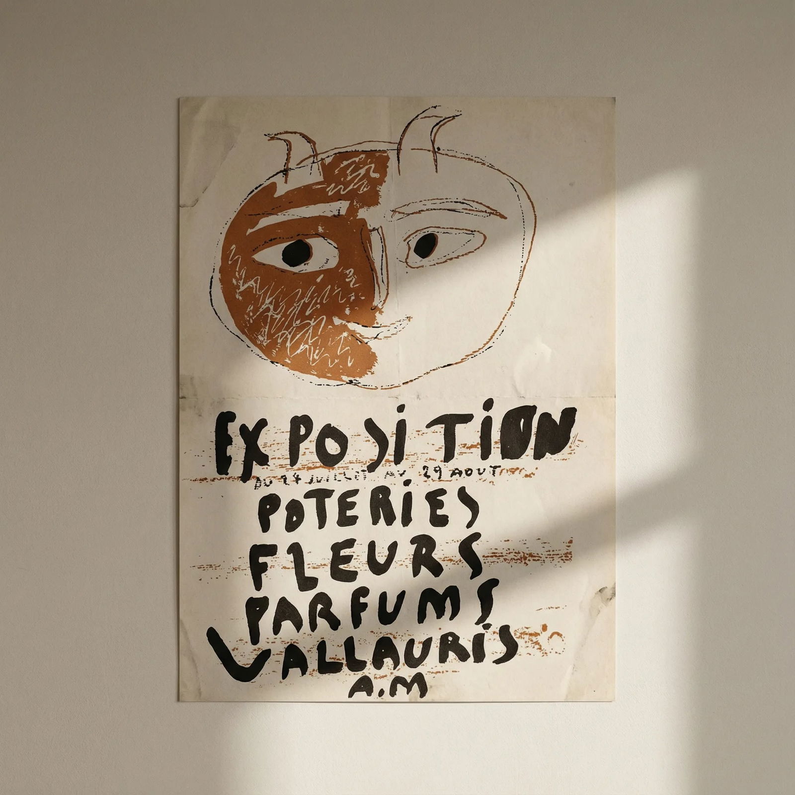 Picasso Lithograph 57 Vallauris 1948 Art in posters: Title: Picasso Lithograph 57 Vallauris 1948 Art in posters Description: Title: Vallauris 1948 Artist: Pablo Picasso Country: Spain Medium: Lithograph - 57 Paper size: 12.50 X 9.50 inch Printed: 1959 b