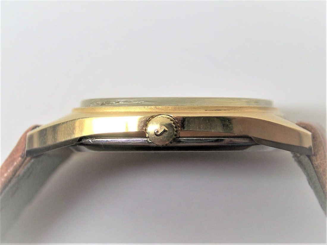 Vintage 18K Goldplated Unisex JUVENIA RIVOLI 17 Jewels Watch* EXLNT - 10