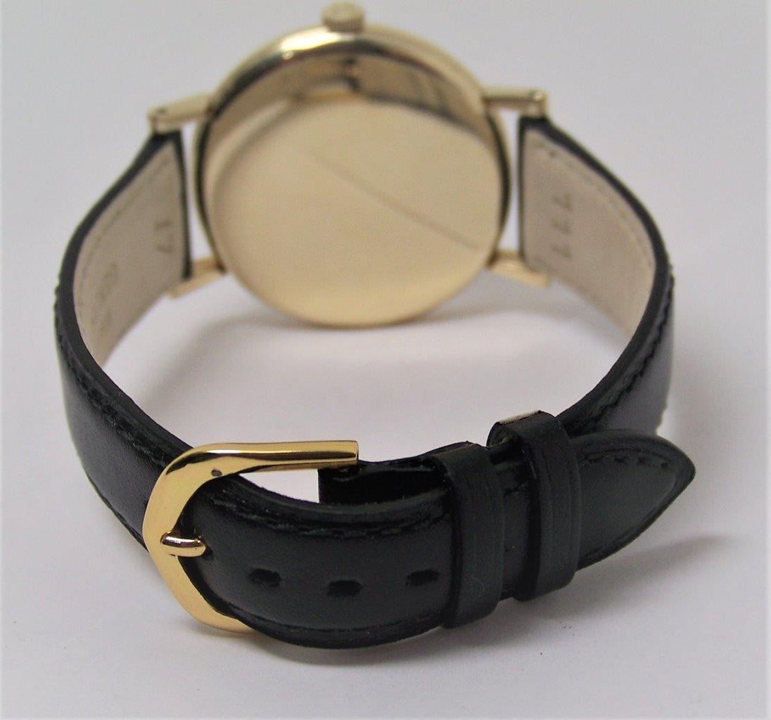 Vintage 14k LONGINES Mens Winding Watch Ref.215 c.1950s Cal 23M EXLNT - 3