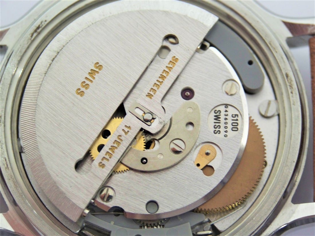 Vintage S/Steel PRYNGEPS Chronograph Automatic Day Date Watch 4025 c.1970s* EXLNT* SERVICED - 11