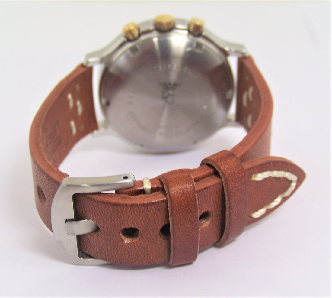 Vintage S/Steel PRYNGEPS Chronograph Automatic Day Date Watch 4025 c.1970s* EXLNT* SERVICED - 6
