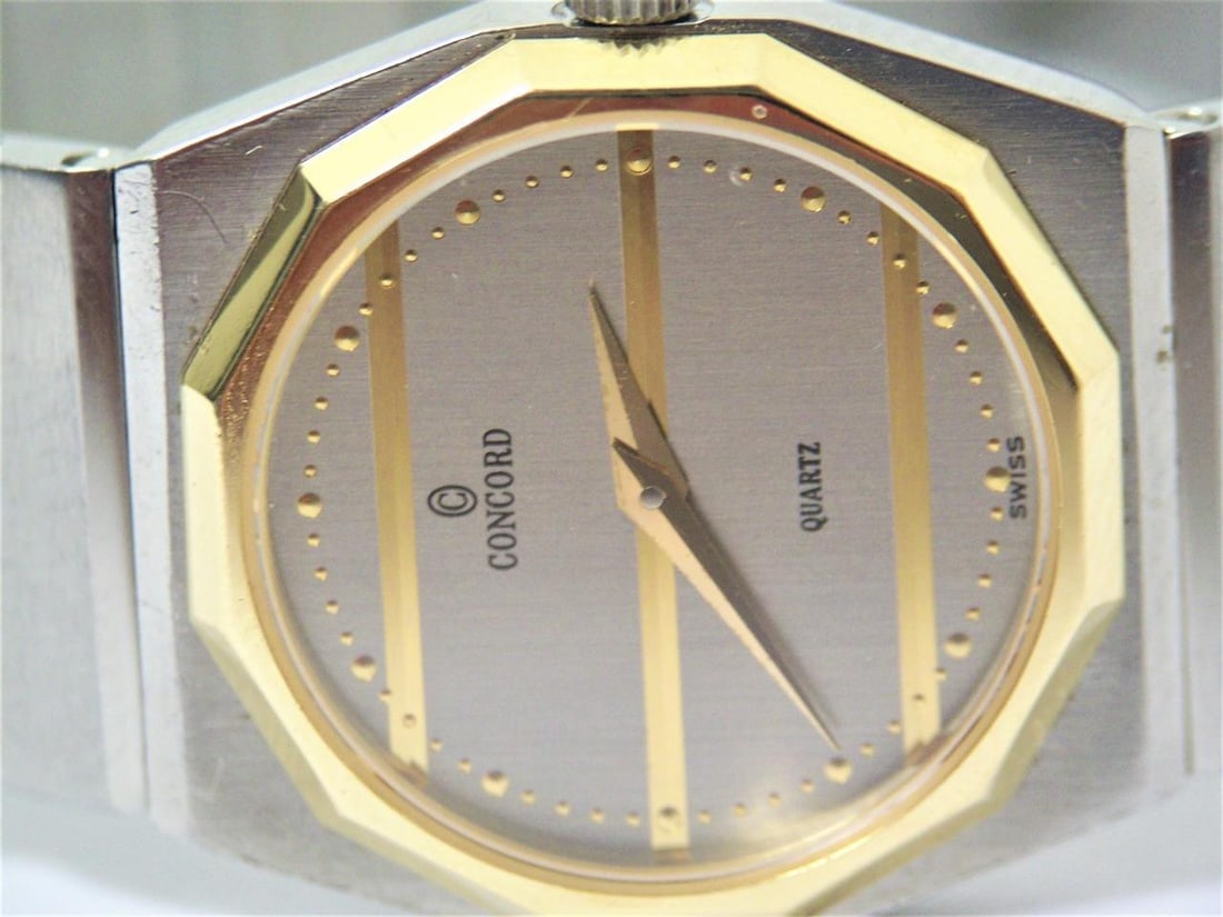 18k & S/Steel CONCORD MARINER SG Ladies Quartz Watch 15 61 145 V14 SERVICED - 5