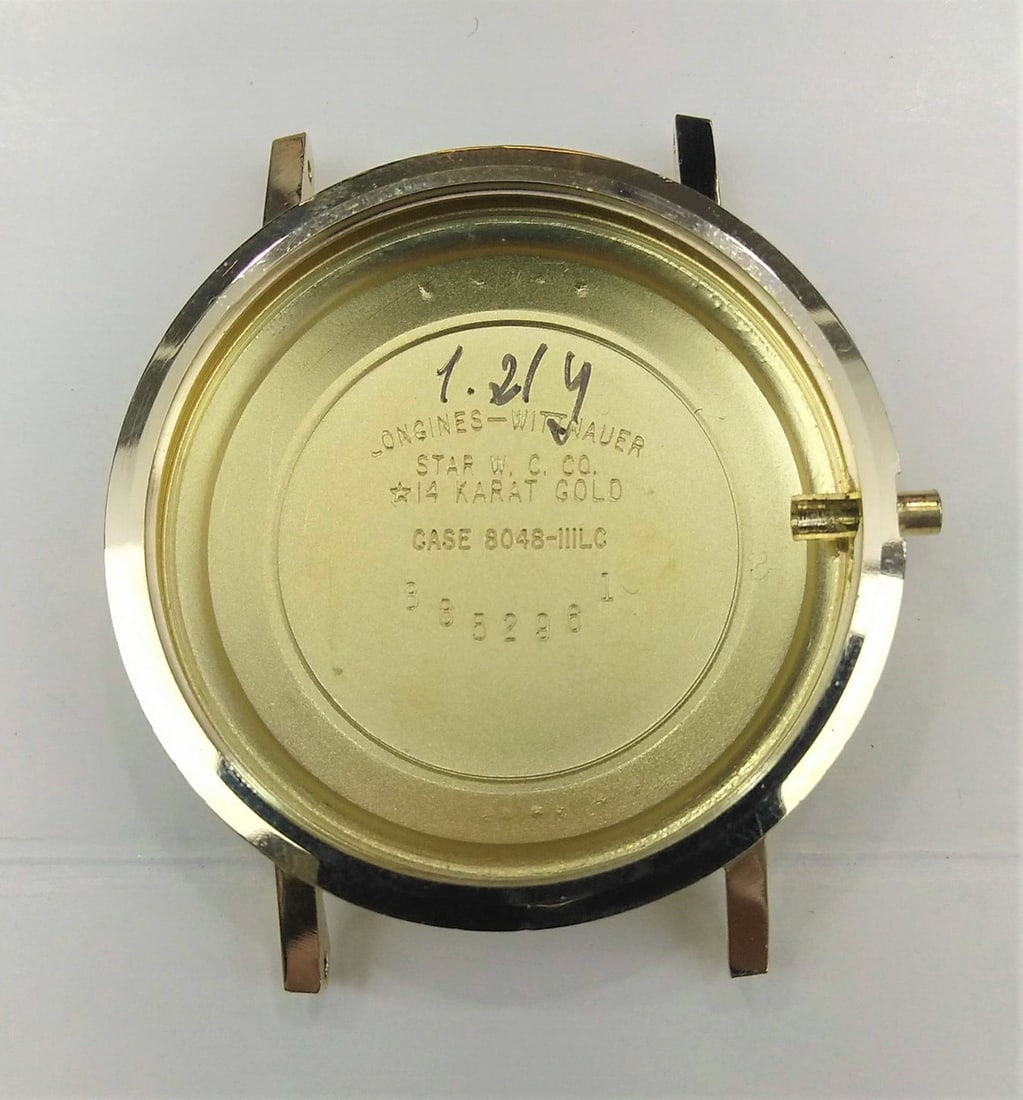 Vintage 14k LONGINES 5 Star Admiral Automatic DATE Watch 1970s Cal.2784* EXLNT - 13