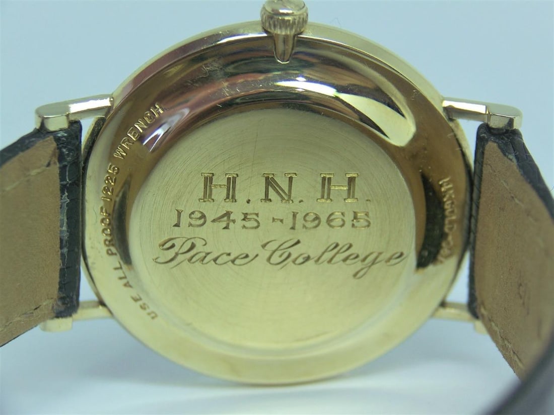 Vintage 14k JAEGER-LeCOULTRE Winding Watch 6009* 1960s Cal 830/CW* SERVICED - 7